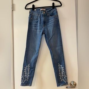 Levi’s 721 High Rise Skinny Jeans